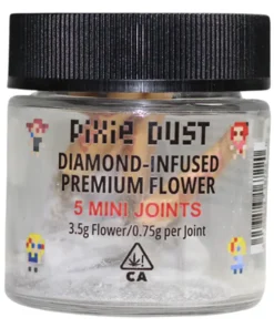 Pixie Dust Diamond Infused Flower 3.5g THCA Mini Joints