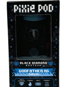 Pixie Pod Vape | Pixie pod 4g Godfather OG black diamond edition THCa + THCP 4ml Vape