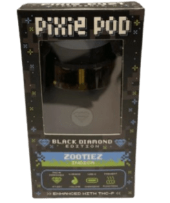 Pixie Pod Vape | Pixie pod 4g black diamond edition Zootiez THCa + THCP 4ml Vape