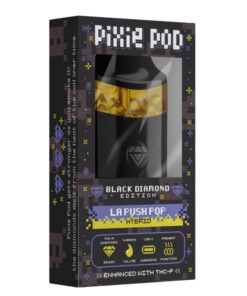 Pixie dust brand | Pixie pod 4g black diamond edition LA PUSH POP HYBRID THCa + THCP 4ml Vape