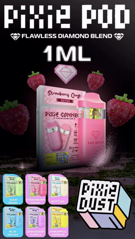 Pixie pod | Pixie connect disposable vape 1g