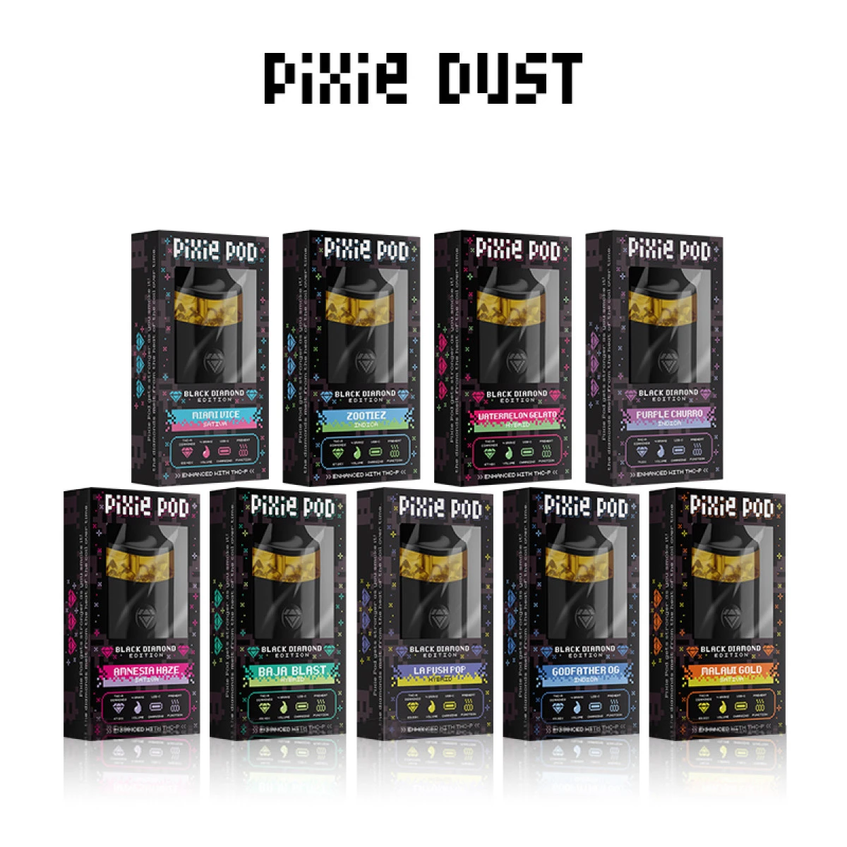 PIXIE POD BLACK DIAMOND EDITION